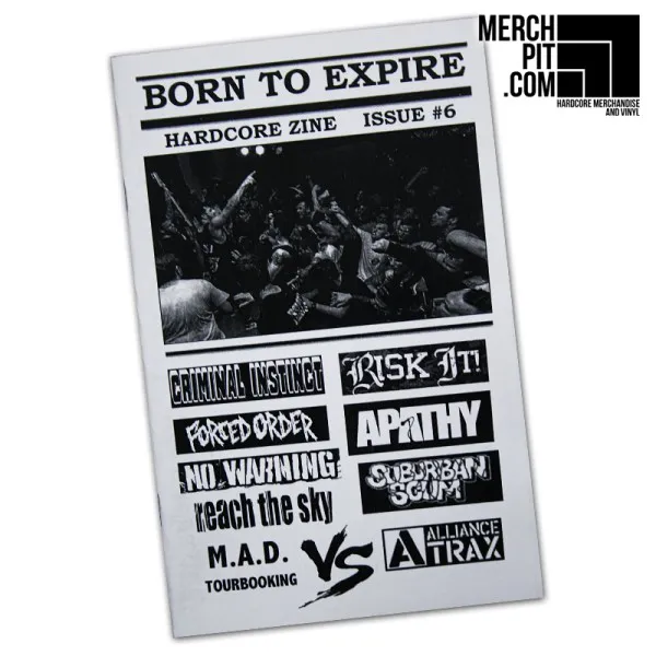 BORN TO EXPIRE - Issue # 6 - Fanzine